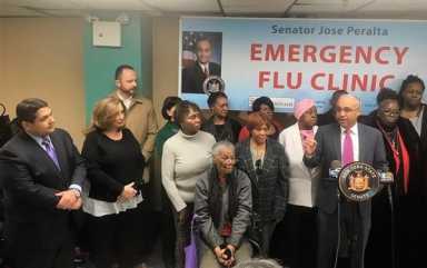 After young girl’s death, Peralta urges residents to get flu shots