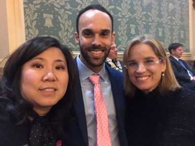 Meng connects with hurricane victims in Puerto Rico