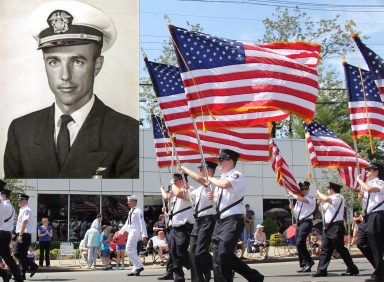 Lieutenant Commander Frederick Peter Crosby, who was killed during the Vietnam War, will be posthumously honored as grand marshal of the 2018 Little Neck Douglaston Memorial Day Parade.