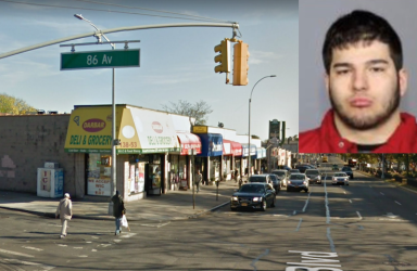 The man pictured above allegedly robbed and groped an 18-year-old woman in Briarwood on March 5, according to police.