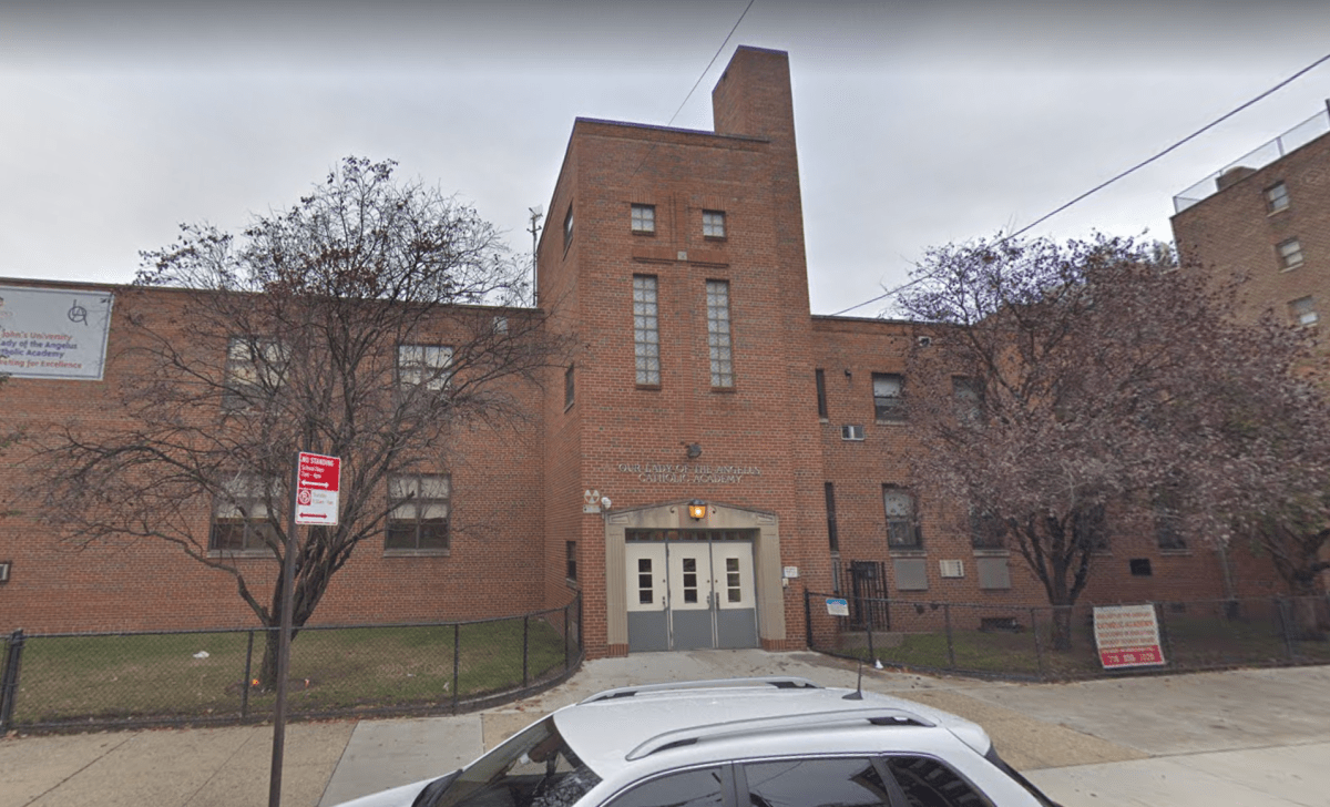 Our Lady of the Angelus Catholic Academy in Rego Park.