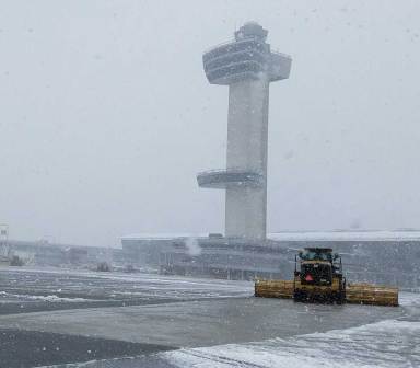 JFK handles fourth nor’easter of March