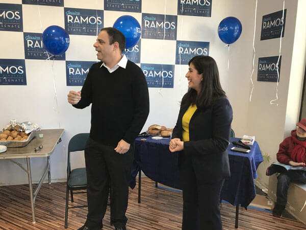 Constantinides supports Ramos in her Senate challenge against Peralta