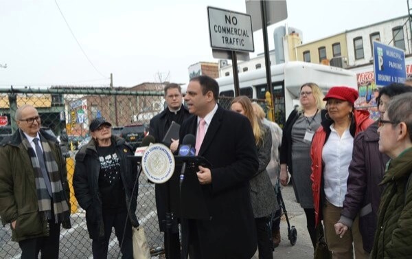 Constantinides proposes affordable housing for seniors in place of parking lot