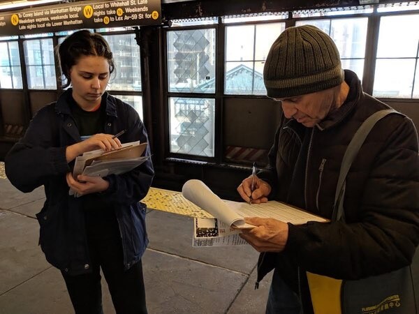Riders Alliance campaigns to hold Cuomo responsible for MTA