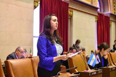 2018-04-17 Rozic Introduces Equal Pay Day Reso
