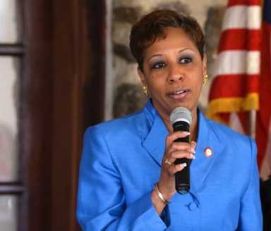 Adams trumpets passage of sexual harassment legislation in return to Community Board 12
