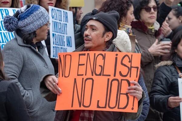 Immigration groups call on city to fund adult learning programs