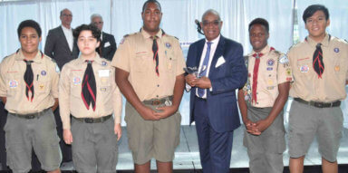 Scouts hold Aviation Luncheon