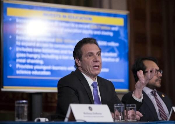 Cuomo releases state budget with emphasis on city improvements