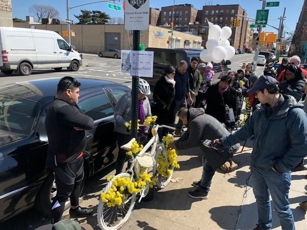 Corona cyclist remembered as bike lane plan continues to divide Sunnyside