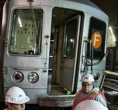 MTA conductor saves straphanger’s life on F train in Jackson Heights