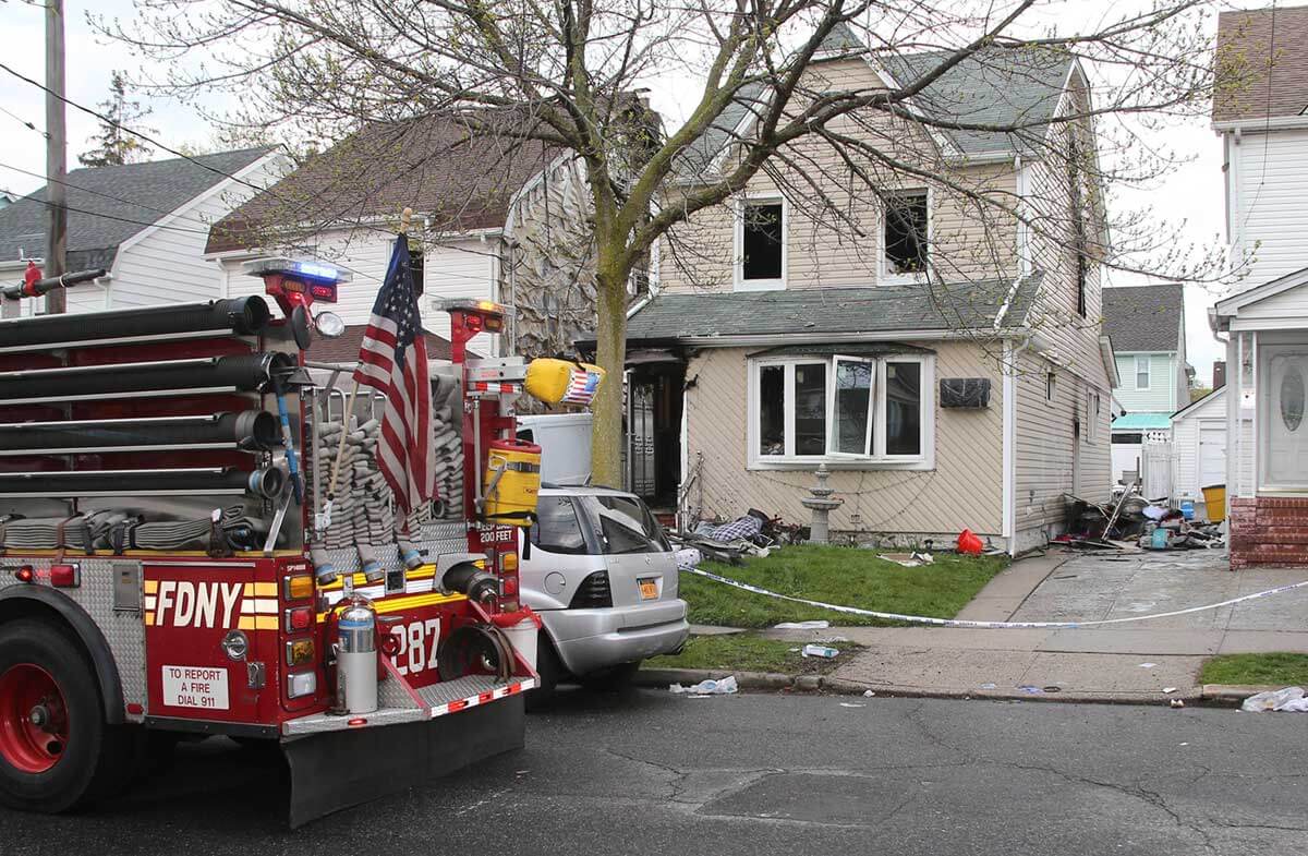 Three-alarm fire kills three, injures eight others in Queens Village