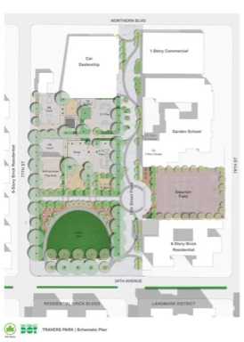 Officials hold ground-breaking ceremony for Travers Park reconstruction in Jackson Heights