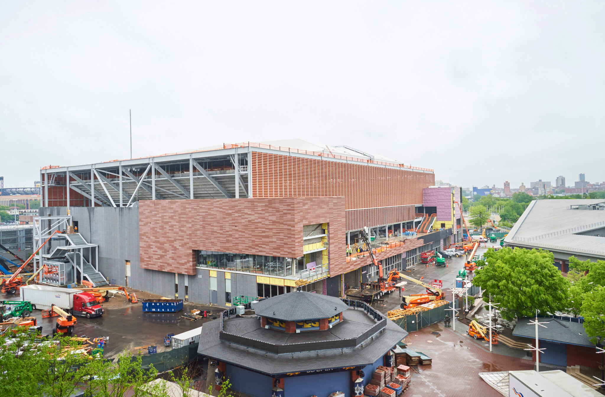 Take a look inside the new Louis Armstrong Stadium being built at tennis center in Flushing ...