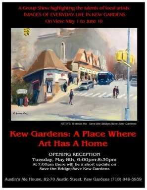 Kew Gardens exhibit shows that local art has a home