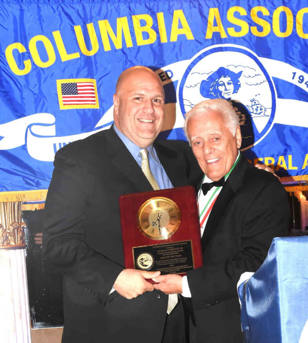 Columbia Assn. honors Carducci and Limb