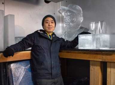Queens’ ice man reveals the action behind the artistry