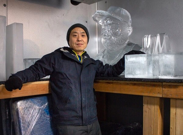 Queens’ ice man reveals the action behind the artistry