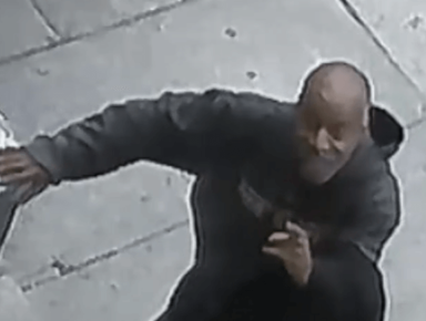 The man who, cops say, attacked a 94-year-old man in Corona on May 18