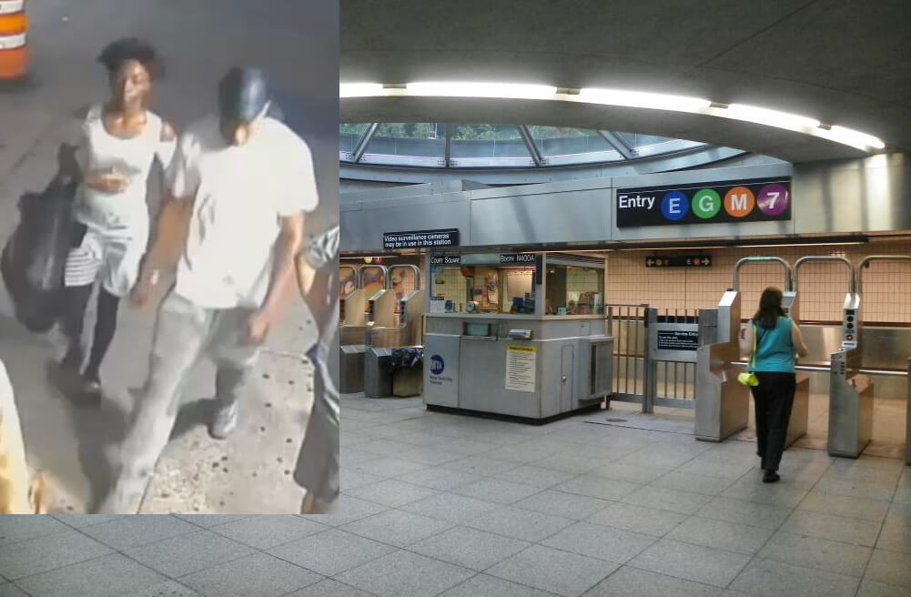 The suspects behind a recent knifepoint robbery at the Court Square station in Long Island City have been linked to a similar caper in Jackson Heights.