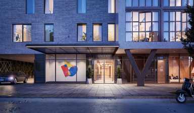GALERIE Facade with ArtBox