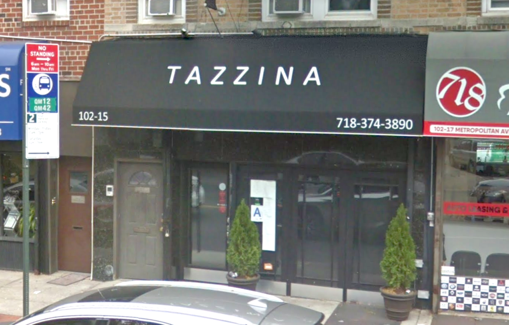 Tazzina restaurant on Metropolitan Avenue in Forest Hills is closing its doors on June 30.