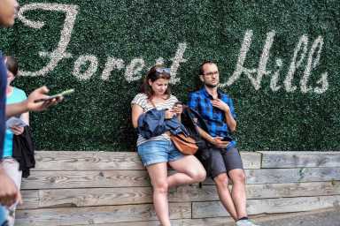 Photos: Forest Hills Stadium serves up Belle & Sebastian to kick off concert season