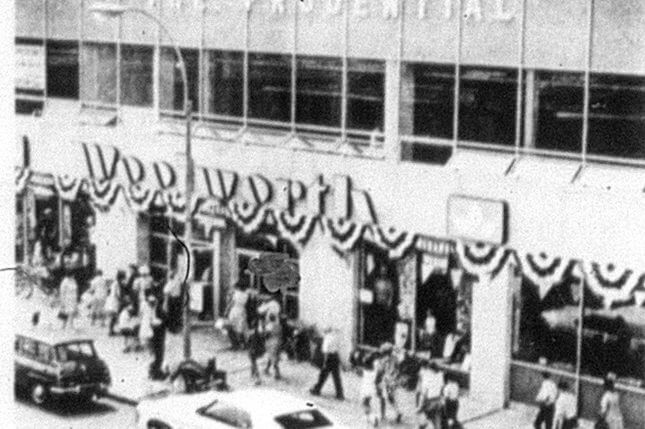 The exterior of the Woolworth store that opened on Myrtle Avenue in Ridgewood in July of 1969.