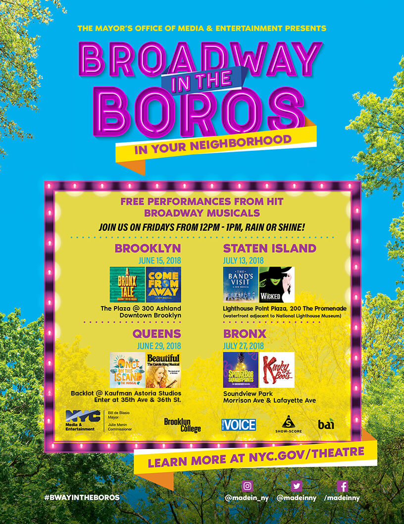 ‘Broadway in the Boros’ set bring live performances to Astoria later