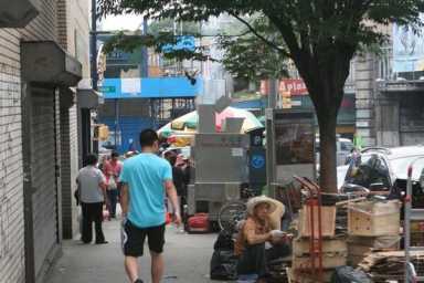Koo bills would address sidewalk obstructions in downtown Flushing