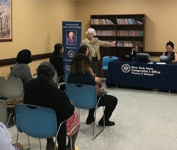 Rozic, Stavisky return unclaimed funds to Flushing residents