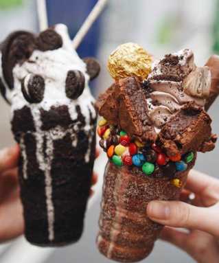 Enjoy decadent "chimney" desserts at The Stackery, a vendor at this weekend's Astoria Flea & Food market.
