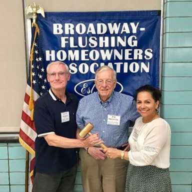 Broadway-Flushing Homeowners’ Association welcomes new president