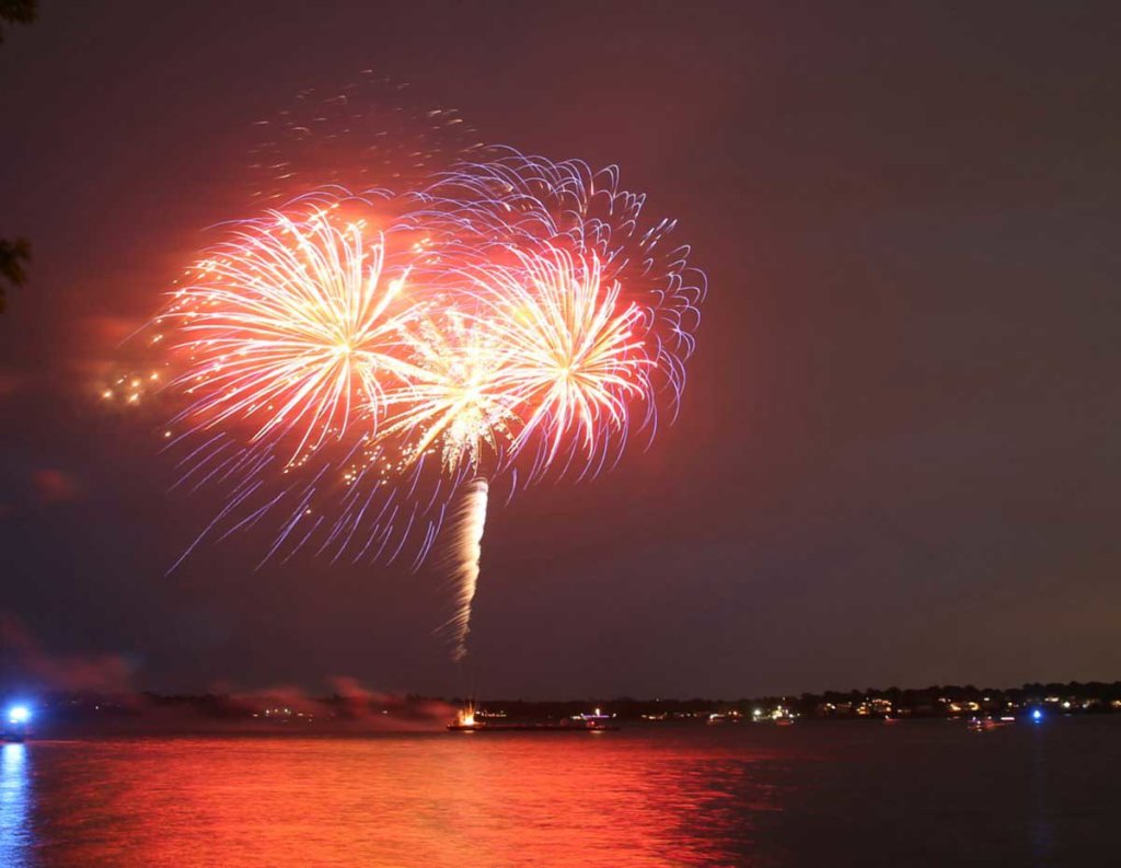 Photos: Sparks fly at neighborhood fireworks shows – QNS.com