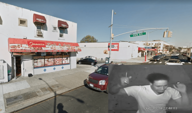 One of three individuals who attacked two workers at a Jamaica grocery store last month