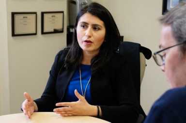 Ramos challenges Peralta’s record on rent reform