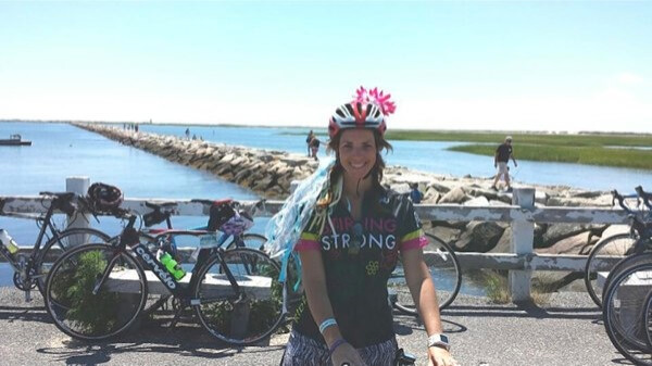 Whitestone resident cycles to raise funds for cancer research