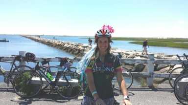 Whitestone resident cycles to raise funds for cancer research