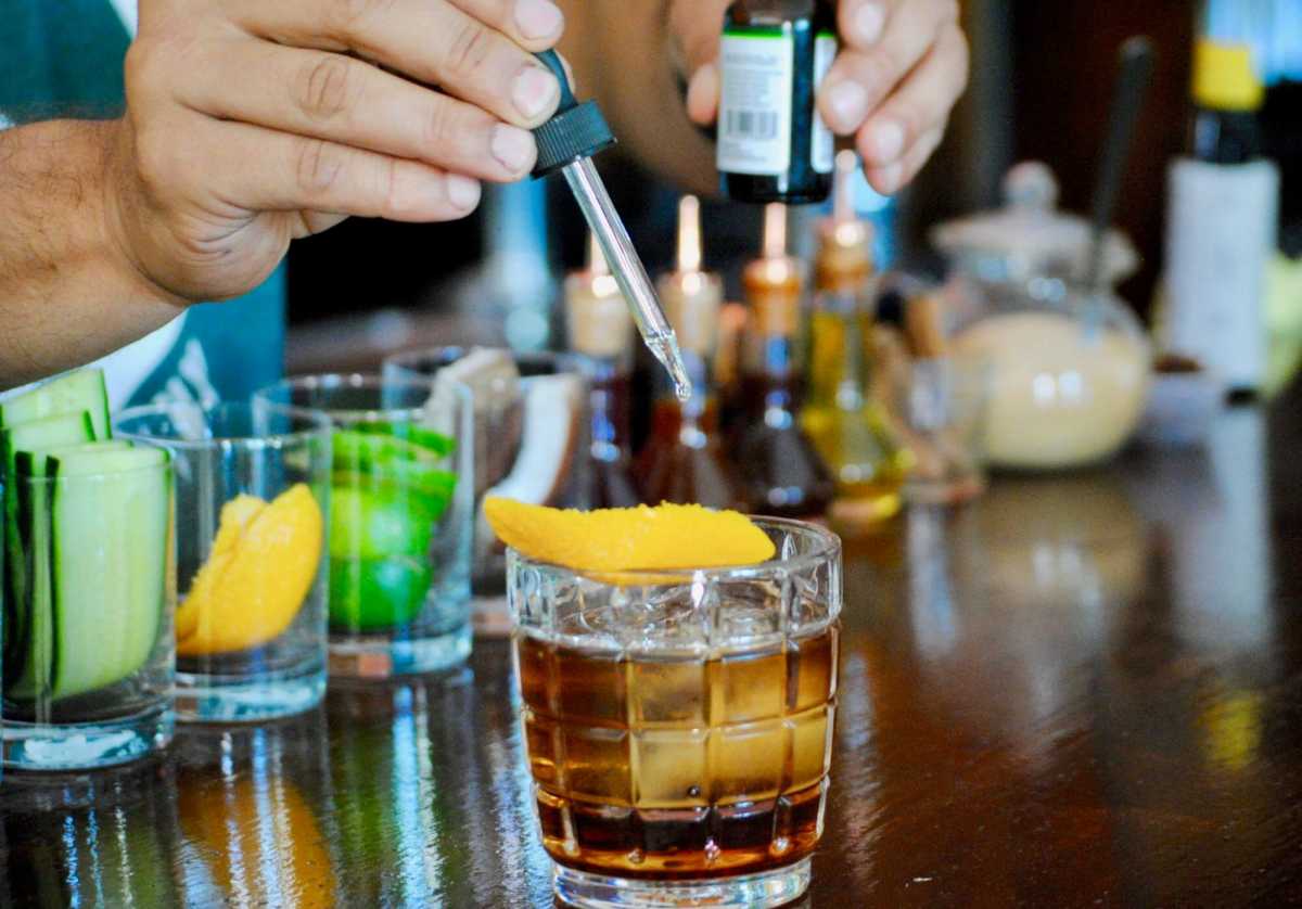Adriaen Block Rolled Fashioned with CBD by Lily Brown