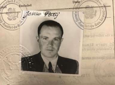 Palij US visa photo 1949 a1