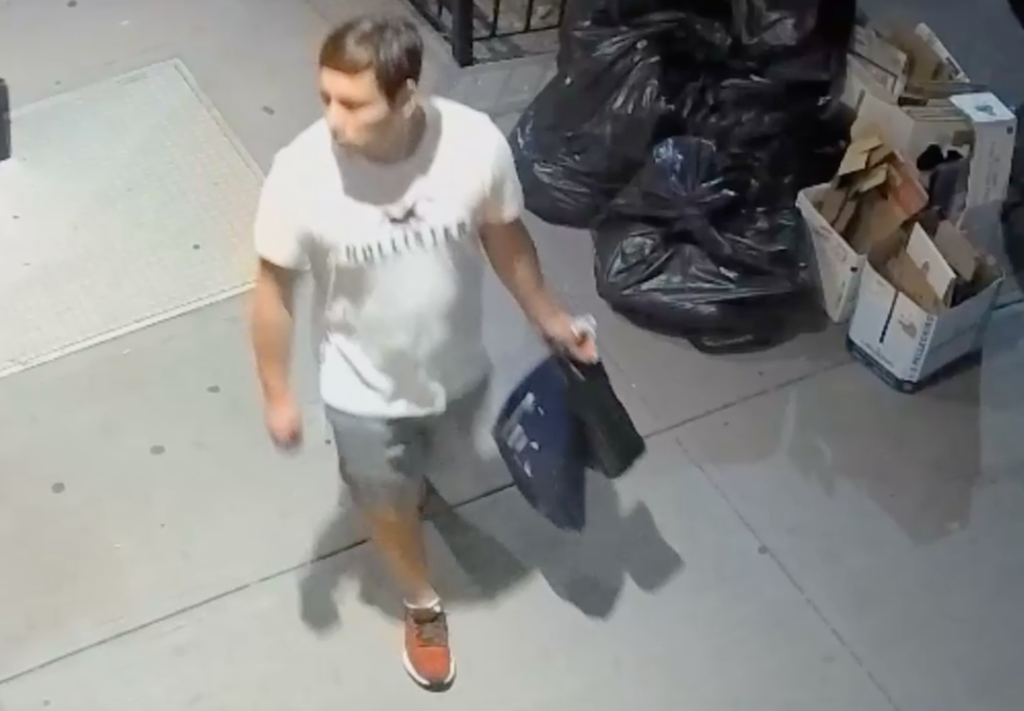 Cops say this man groped a woman on an Astoria street on Aug. 3.