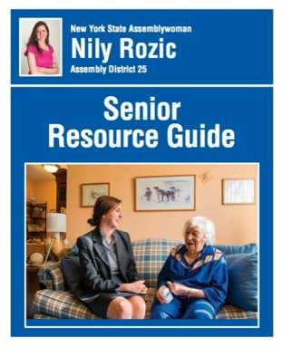 Rozic, Stavisky share resource guide with Queens seniors