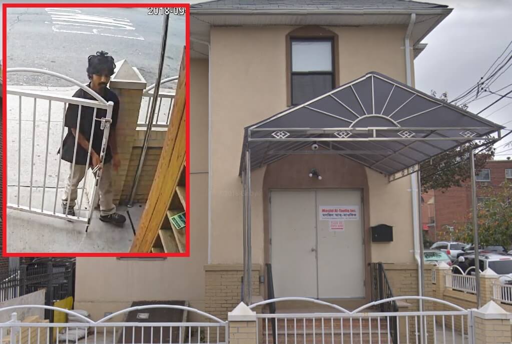 110 mosque burglary