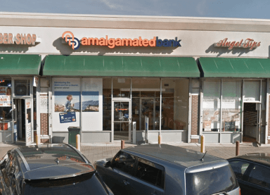 Cops say that a bandit robbed the Amalgamated Bank at the Electchester Shopping Center on Sept. 12.