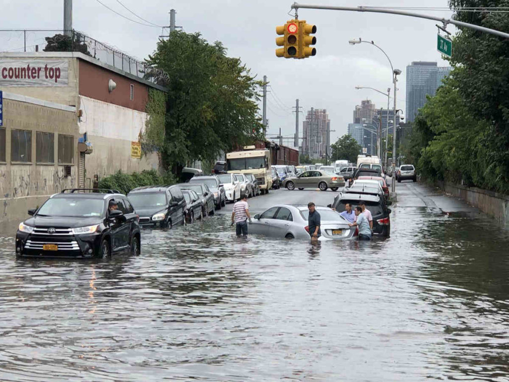 Residual rain from Hurricane Florence hits Astoria hard