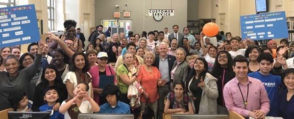 Van Bramer launches participatory budgeting; Constantinides to host town hall with Johnson