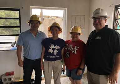 Bayside resident helps build homes in Puerto Rico