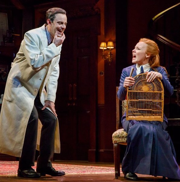Henry Higgins training Eliza Doolittle