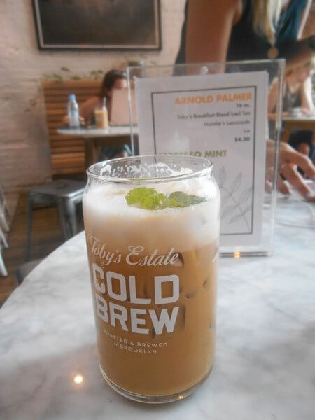 Toby’s has emerged as a go-to destination for cold brewed coffee drinkers